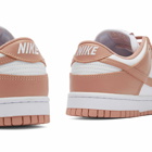 Nike Women's Dunk Low W Sneakers in White/Rose Whisper