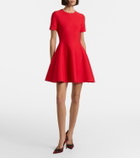 McQueen Faille minidress