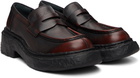 CAMPERLAB Black & Orange Vamonos Loafers