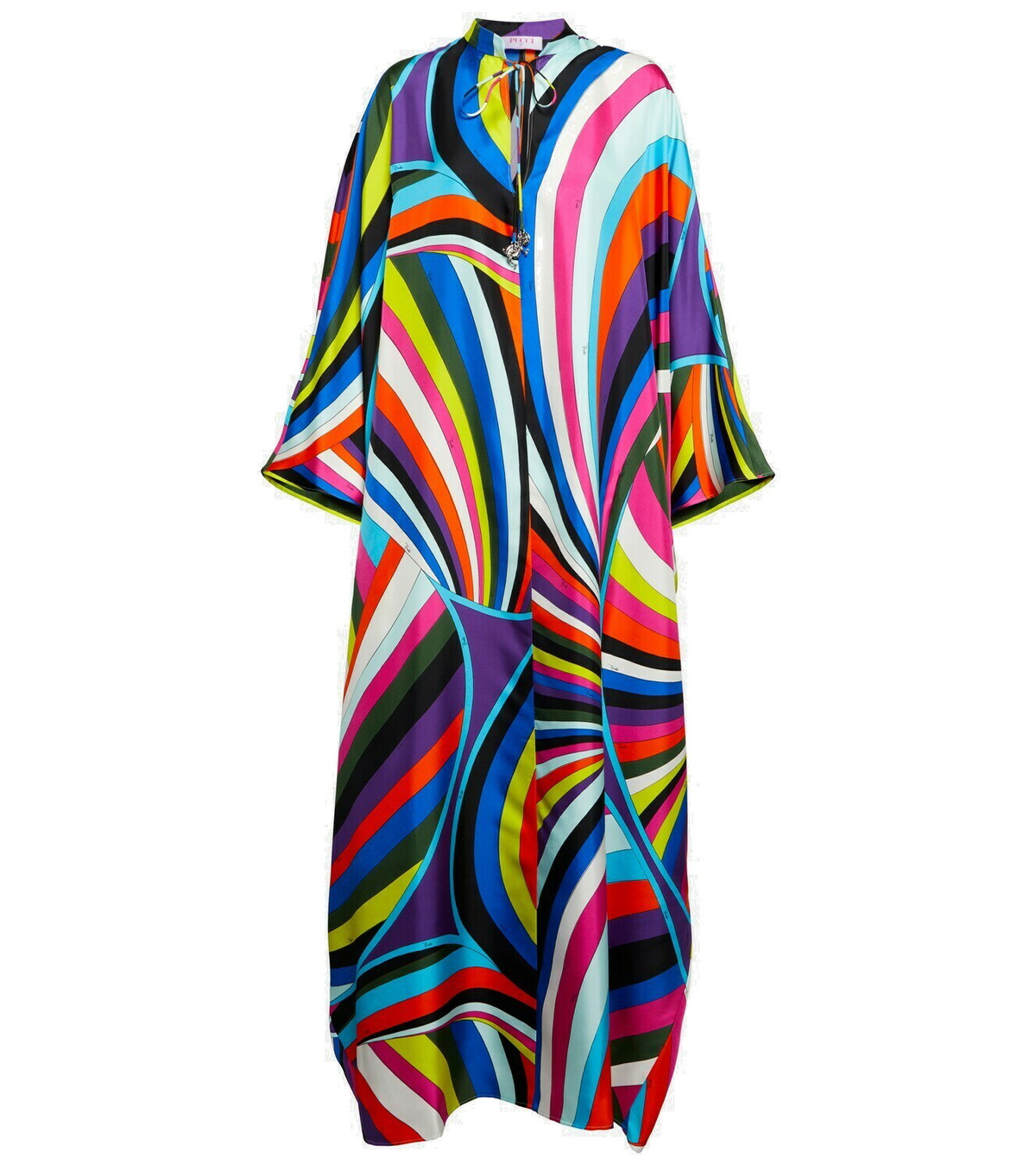 Pucci Printed silk kaftan Emilio Pucci