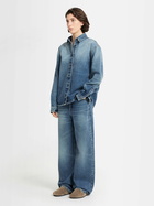ANNAGRETA Clara Medium Wash 5-pocket Denim Jeans