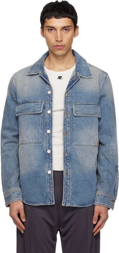 Photo: Courrèges Blue Workwear Denim Shirt