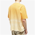 Magic Castles Men's Dyed Waffle T-Shirt in Orange