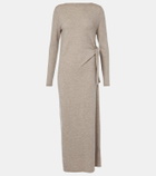 Jardin des Orangers Wool and cashmere maxi dress