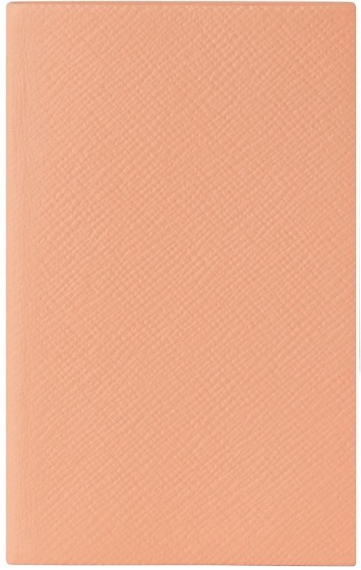 Photo: Smythson Pink Panama Pocket Notebook