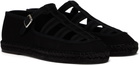 Bode Black Peggy Espadrilles