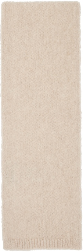 Photo: Solid Homme Beige Brushed Scarf