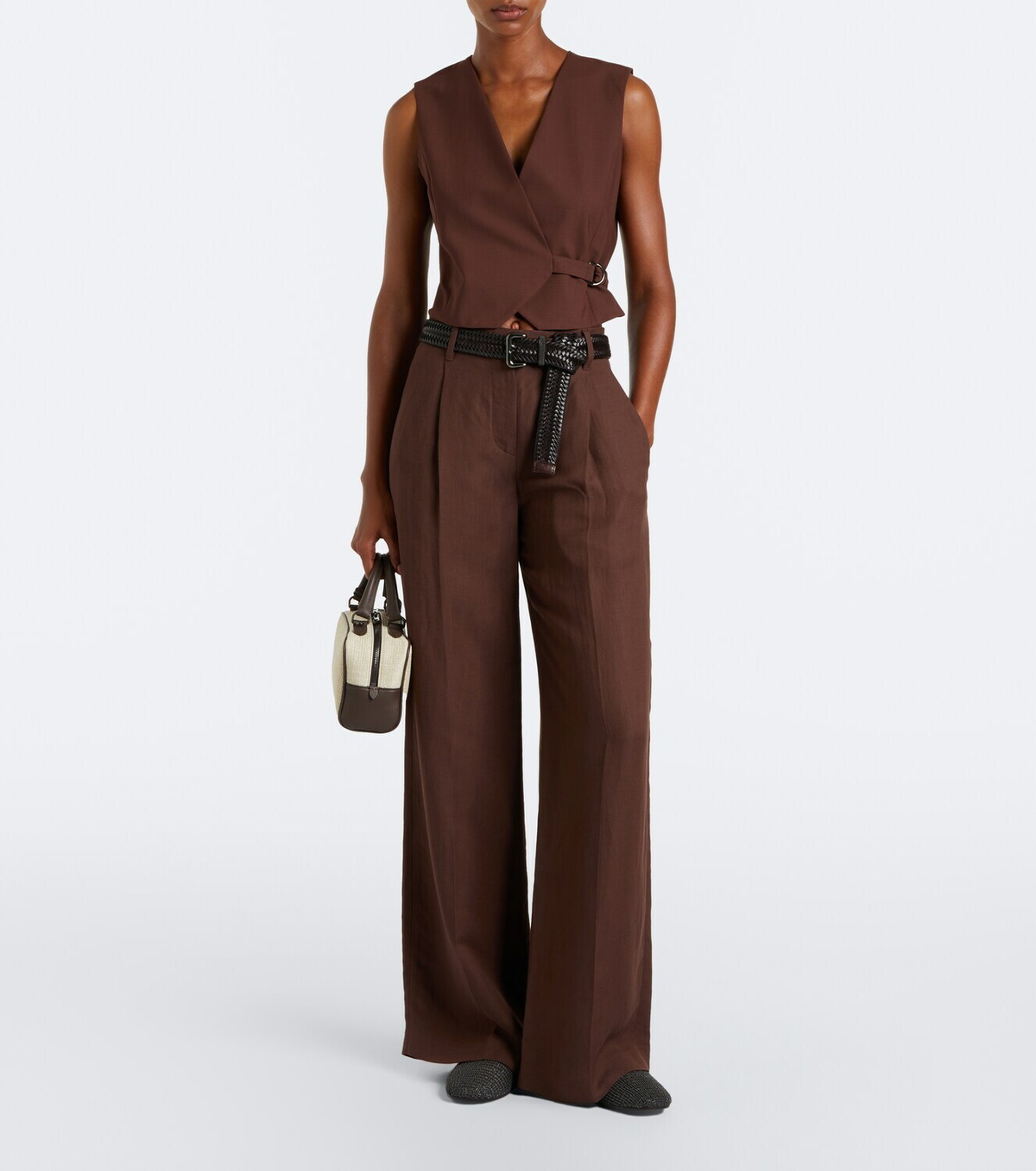 Brunello Cucinelli Monili wool-blend vest