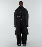 Balenciaga - Wool-paneled technical jacket