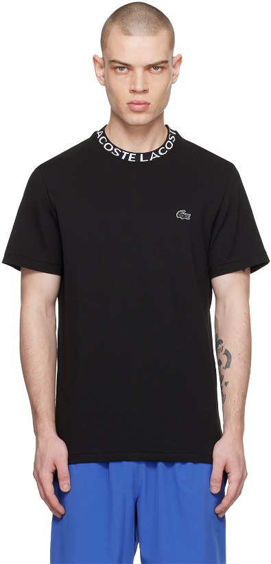Photo: Lacoste Black Ultralight T-Shirt