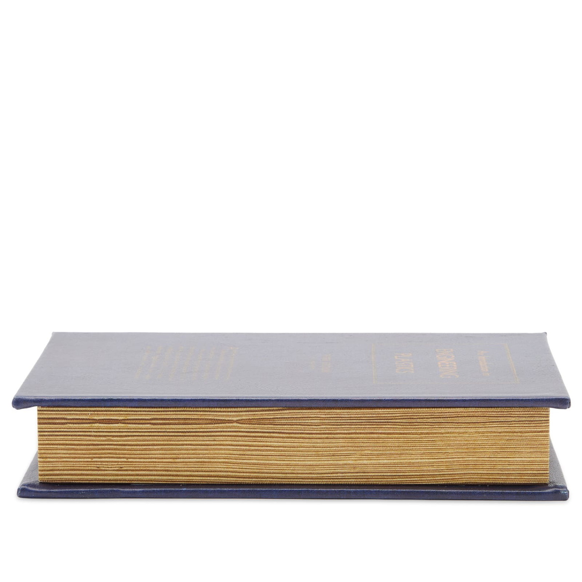 Puebco Empty Book Storage Box - Vehicular Engine in Blue 