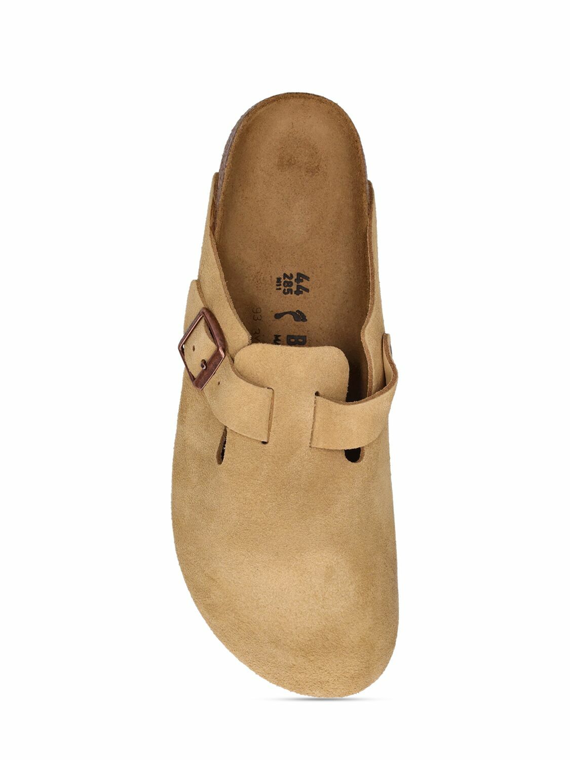 BIRKENSTOCK Boston Soft Suede Mules