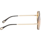 Chloé Gold Ivy Sunglasses