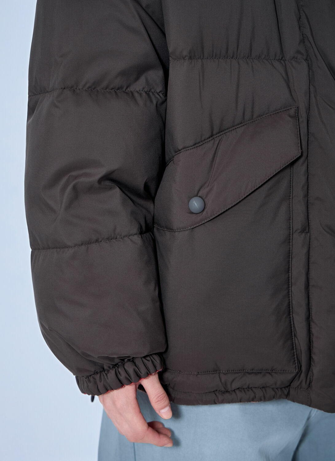 Miu Miu Padded Jacket with High Collar