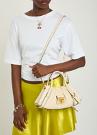 Marc Jacobs The Satchel Small Leather Satchel bag - Cream - One Size