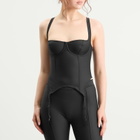 SKIMS Women's Body Corset in Onyx