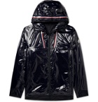 MONCLER - Marly Glossed-Ripstop Hooded Windbreaker - Blue