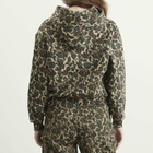 ICECREAM Women's Zip Through Hoodie in Camo
