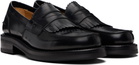OUR LEGACY Black Leather Loafers