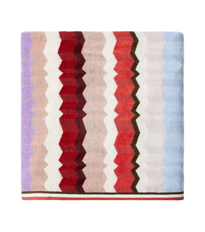 Photo: Missoni Eva Zigzag cotton terry bath sheet