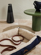 A.P.C. - Toutou Logo-Print Leather Dog Lead