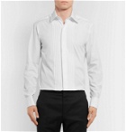 Favourbrook - White Cutaway-Collar Double-Cuff Cotton Tuxedo Shirt - White