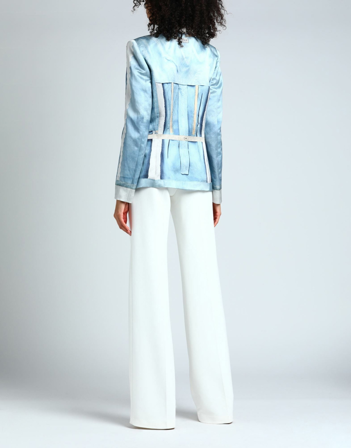 Moschino Womens Blazer Azure