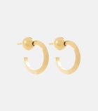 Sophie Buhai - Ridge 18kt gold-plated sterling silver hoop earrings