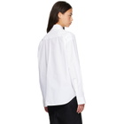 Balenciaga White L/S Large Fit Shirt