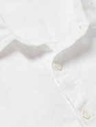 James Perse - Garment-Dyed Linen Shirt - White