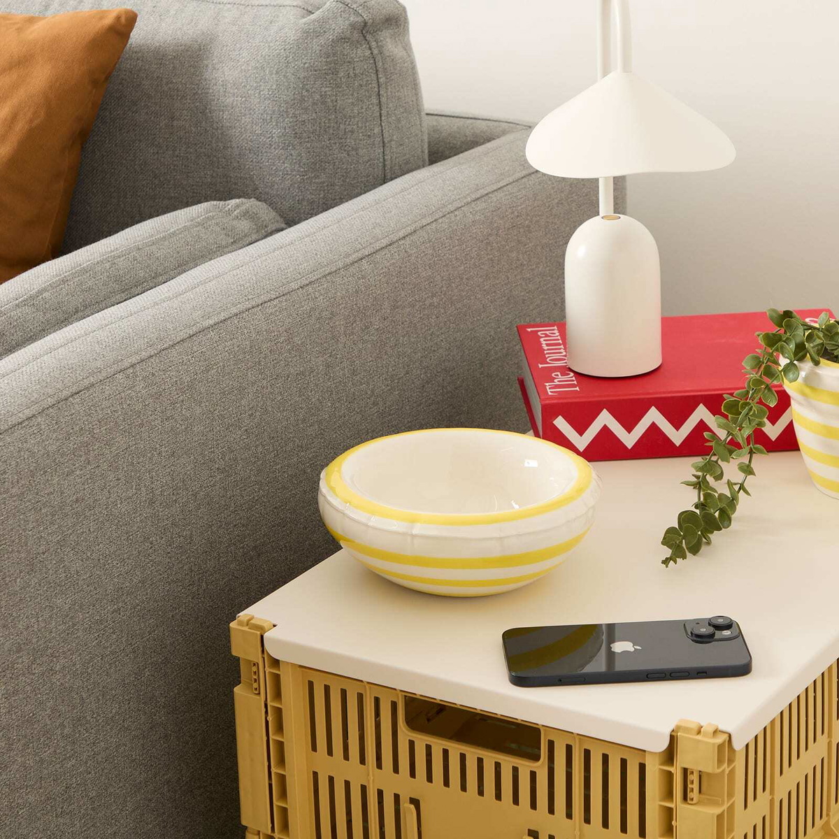 Home Studyo Lisa Bowl in Lemon 