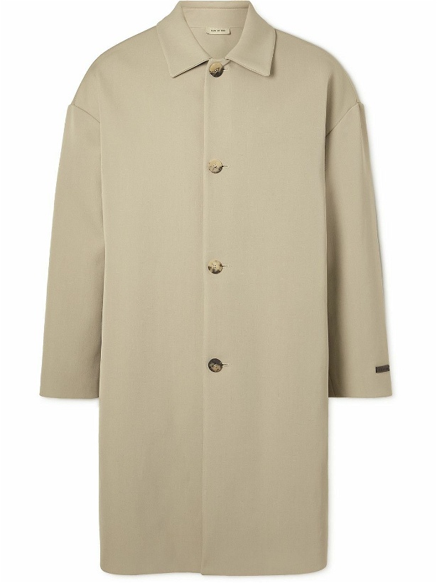 Photo: Fear of God - Eternal Wool and Cotton-Blend Twill Coat - Neutrals