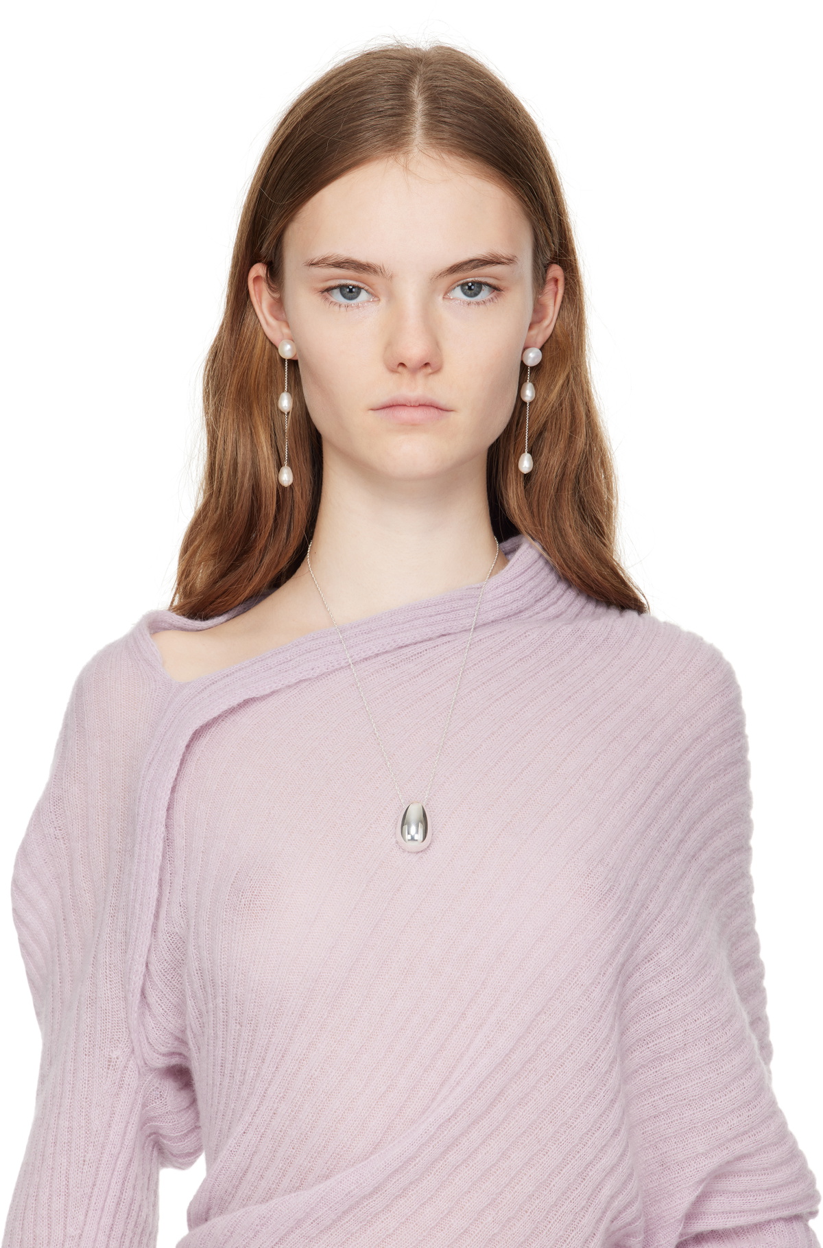 Sophie Buhai Silver Small Pearl Drop Earrings Sophie Buhai