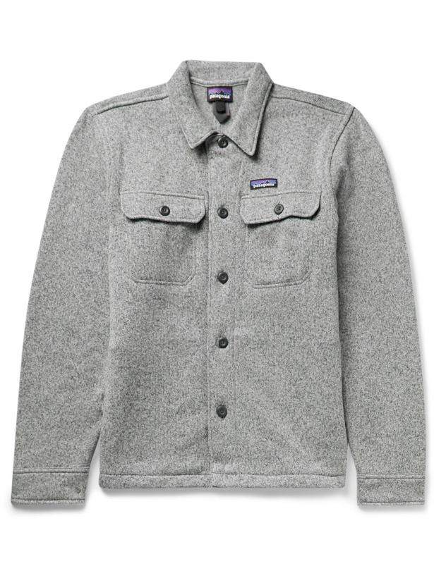 Photo: PATAGONIA - Better Sweater Recycled Knitted Shirt Jacket - Gray