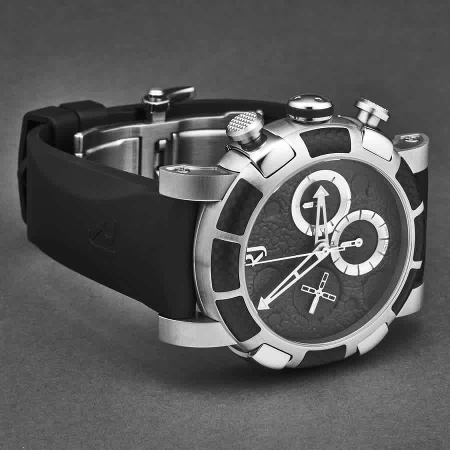 Romain Jerome Moon Dust-Dna Chronograph Automatic Grey Dial Mens Watch RJMDCH.401.10