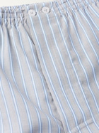 ZIMMERLI - Striped TENCEL Lyocell Boxer Shorts - Blue - M
