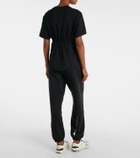 Adidas by Stella McCartney Gathered cotton T-shirt