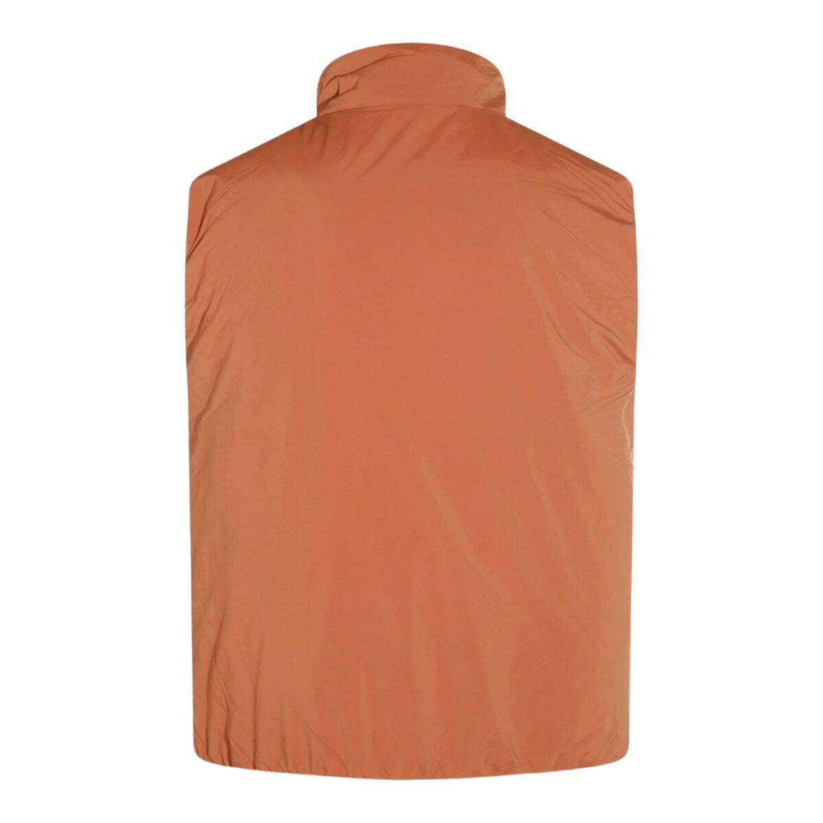 K-Way Orange Nylon Casual Jacket