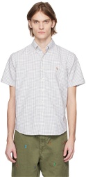 Polo Ralph Lauren White & Gray Check Shirt