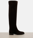 Gianvito Rossi Zayne suede knee-high boots