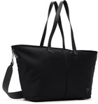 AMI Paris Black Nylon Marcel Small Shopping Tote