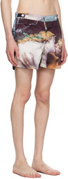 Vivienne Westwood Multicolor Classic Boxer Swim Shorts