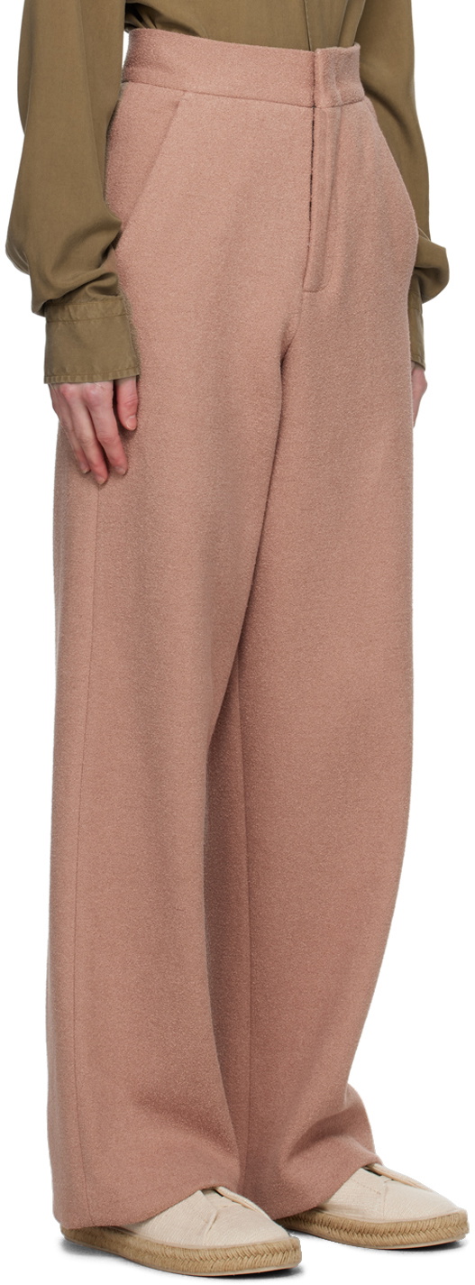 ZEGNA Pink Unlined Trousers