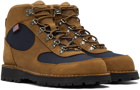 Danner Tan & Navy Cascade Crest Boots