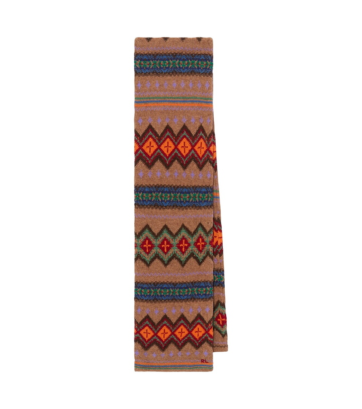 Photo: Polo Ralph Lauren Wool, cotton, and linen-blend scarf