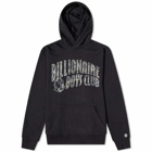 Billionaire Boys Club Men's Camo Arch Logo Popover Hoody in Black