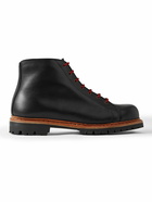 George Cleverley - Edmund Shearling-Lined Leather Boots - Black