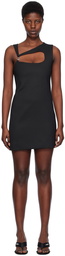 Coperni Black Cutout Minidress