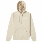 Jacquemus Men's Classic Logo Popover Hoody in Light Beige