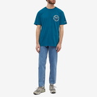 Tommy Jeans Men's Timeless Circle T-Shirt in Petrol